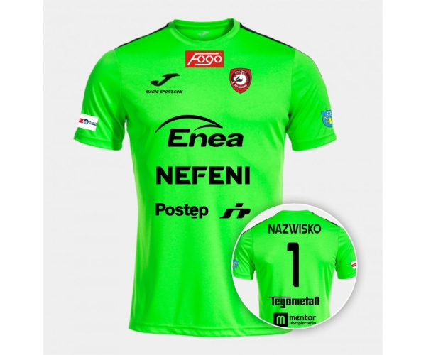 Koszulka meczowa Red Dragons Pniewy 26/27 zielona personalizowana